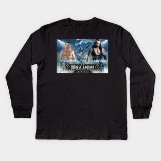 Michaels v The under-Taker Kids Long Sleeve T-Shirt